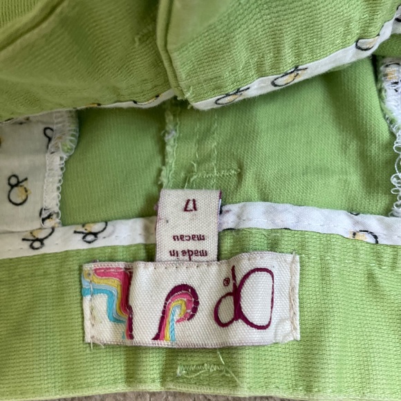 Women’s Size 17 Lime Green OP Shorts Ocean Pacific - Picture 3 of 3